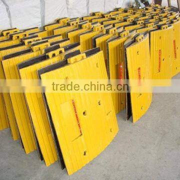 Reflective Commercial Rubber Speed Bumps