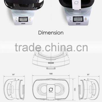 2016 Idea Products Virtual Reality Glasses DeePoon V3 96 Degree Fov High Immersion 3d vr Glasses photo-5