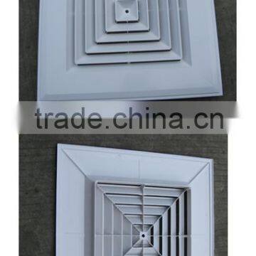 plastic square ceiling air diffuser