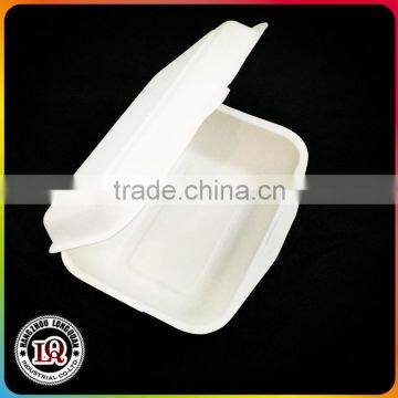 Disposable sugarcane white bagasse eco friendly food containers                        
                                                Quality Choice