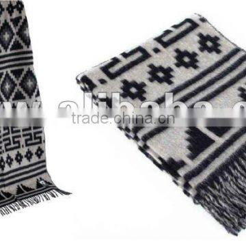 ETHNIC STYLE ALPACA WOOL BLANKET