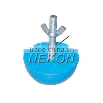 Recess former for spherical head anchors