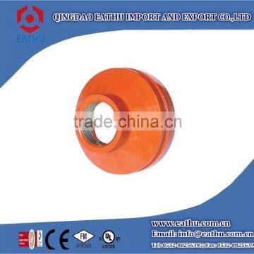 Ductile Iron Grooved Pipe Fittings Threaded Reducer