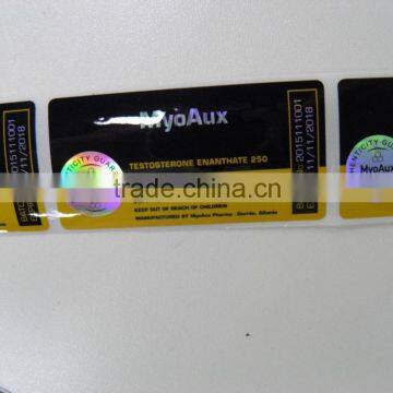 [ hot ]10ml hologram vial label