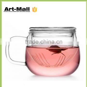 Best selling glass bottle 2016 ice cream glass cup