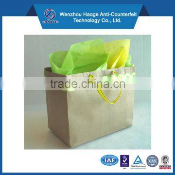 Custom DIY gift Chirstmas Promotional Paper Brown Bag