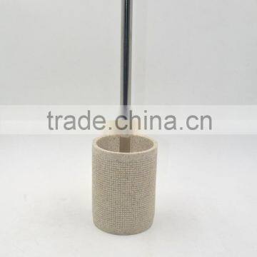 Lattice Pattern Polyresin Sandstone Bathroom Accessories Set photo-6