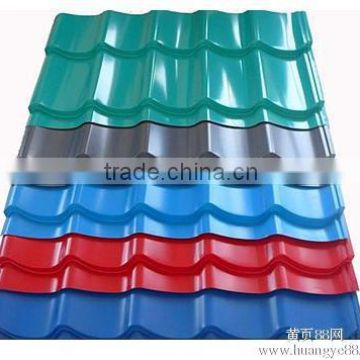 YX35-125-750 color galvanized roof sheet