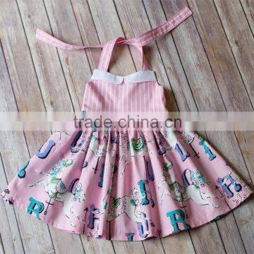 2016 wholesale girls dress carousel dress pink baby dress                        
                                                                                Supplier's Choice