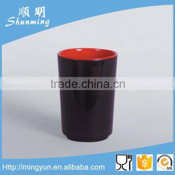 Plastic melamine cup