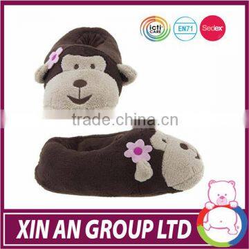 Custom wholesale worm stuffed animal slippers kids