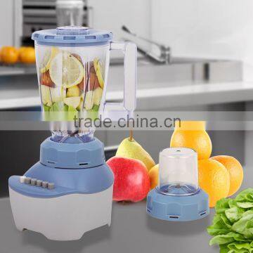 Jialian JL-B666 New Design PC Jar 4 Speeds 6 Button Electric Plastic 2 in 1 Stand Blender