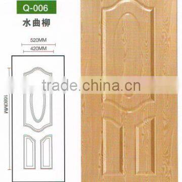 melamine mdf interior door skin