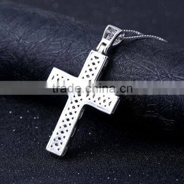 CYW Christmas Gift 925 Sterling Silver Cross Pendant Design for Boys photo-4