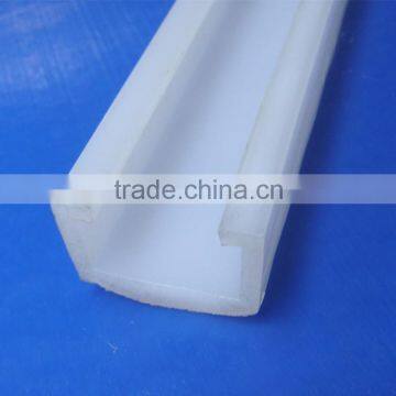 customized extruding natrual plastic uhmwpe slider door pe guide rail                        
                                                Quality Choice