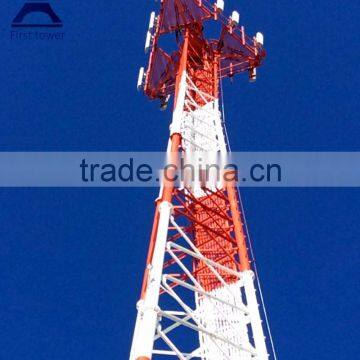 Microwave television antenna tower communications