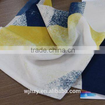 Plain woven rayon viscose printed fabric wholesale