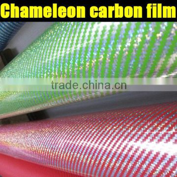 Good Quality 1.52*20m new carbon fiber chameleon film