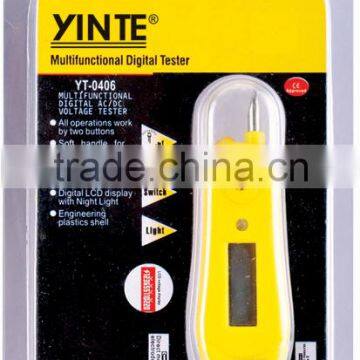 China Factory Digital Voltage Screwdriver Tester Electric Pen Electroprobe With Gold PCB photo-3