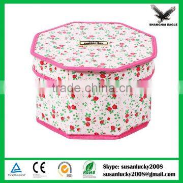 Multi-Function Non-woven Fabric Folding Make Up Cosmetic Storage Bag Box