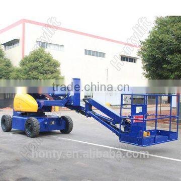 Single Person Hydraulic Boom Lift Telescopic Lift for Aerial Work