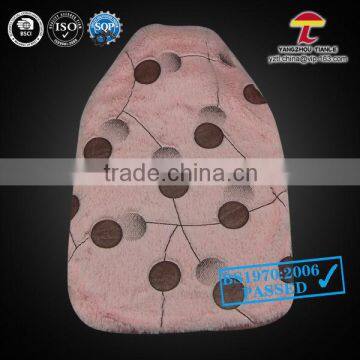 2000ml large hot water bag with plush cover stars