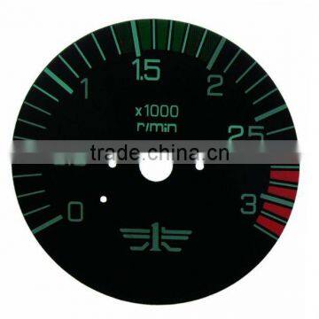 2D Tachometer Car Dashboard Panel