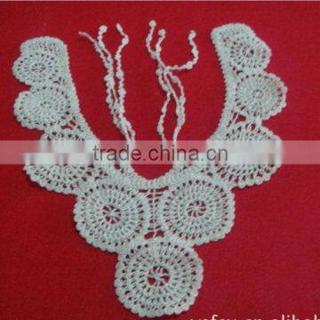 Popular best sell collar lace water soluble