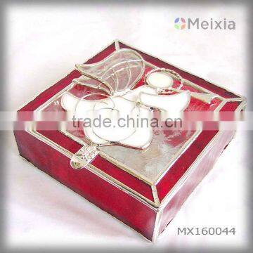 MX160044 china stained glass jewelry box wholesale