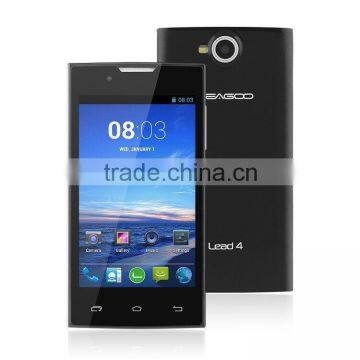 KOMAY 100% original leagoo lead 4 android cell phone 4 inch touch screen dual core android mobile phone with two sim slot