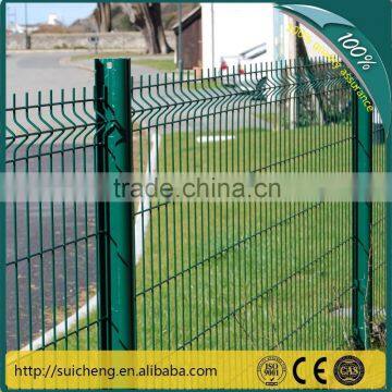 Guangzhou Factoty PVC Coated Metal Mesh Iron Fence for Garden