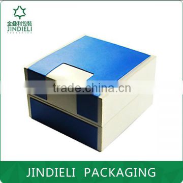 blue elegant beauty watch box for men