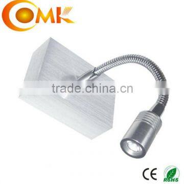 Flexible aluminum LED wall light with CREE chip