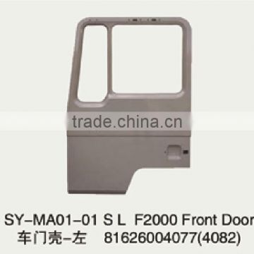 SUYANG NEW PRODUCTS DOOR PANEL REPLACED FOR MAN F2000 FRONT DOOR SHELL