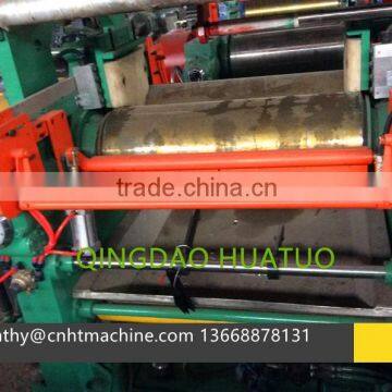 Stock Blender and Cutting Blade Frame-Welded Two Roll Mixing Mill