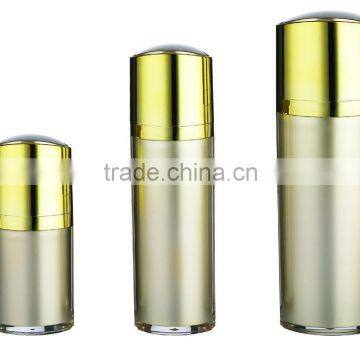 Cosmetic lotion acrylic pump bottle