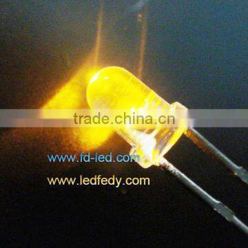 High quality 3mm Yellow led manufactuer CE ROHS