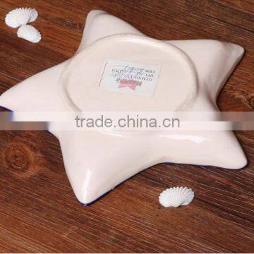 Pentagram Ceramic Candy Fruit Tray M117080 photo-3