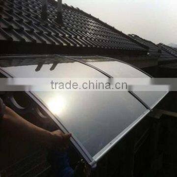 Polycarbonate Door Canopy PC Door Canopy Awnings White Color photo-2