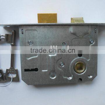 reversible latch mortise lock body