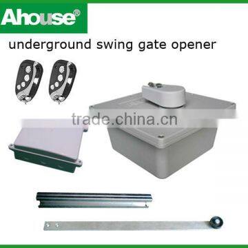 Double gate openers,Underground swing gate opener, Wrought Iron Electric Gates, Swing Auto Motor Remote Gate Opener, (CE)