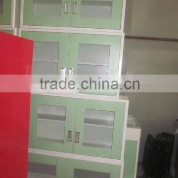 Customized Lab Side Bench With Wall Cupboard photo-5