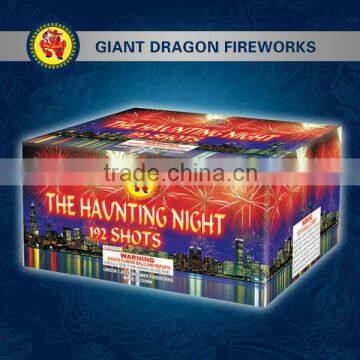 The haunting night 192 shots fireworks mortars