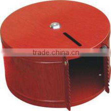 JHC decorative pattern round tissue box/paper dispenser