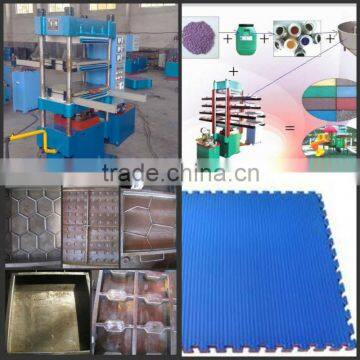 2015 High Quality Rubber Tile Curing Press / Rubber Floor Vulcanizing Machine photo-2
