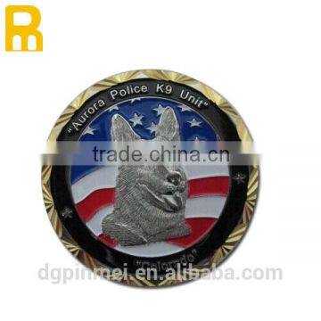 3D /2D Custom Logo Serial Number Coin With High Quality
