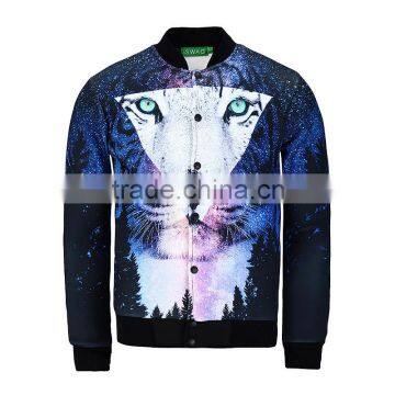 custom design bomber jacket with Printed & Embroidery