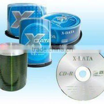 Silver CD-R 700MB/80MIN NO PRINTING