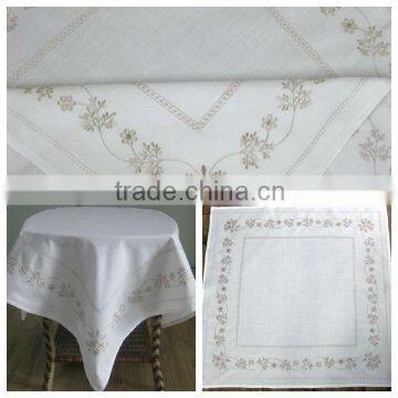 Polyester embroidered Tablecloth