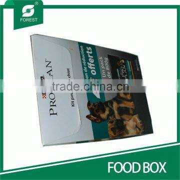 CUSTOM MADE RECYCLABLE CARDBOARD PET FOOD BOX FOR PACKAGING photo-4